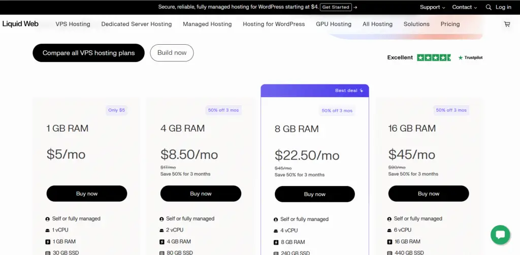 VPS (Virtual Private Server) Hosting