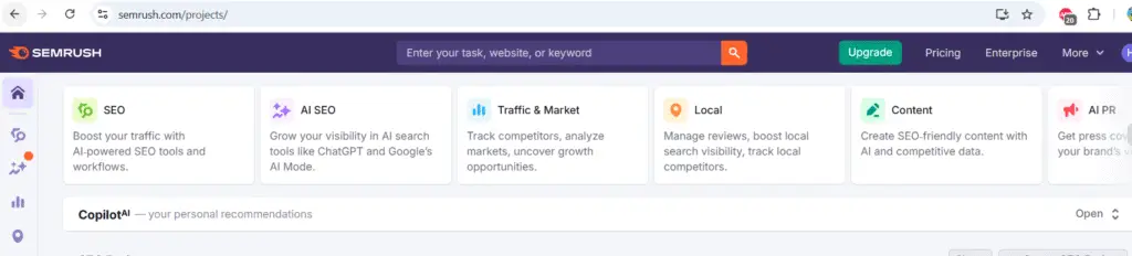 Semrush – The Ultimate SEO Tool for Boosting Your Website Traffic